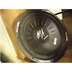 M/A AUDION 12" SUB WOOFER - PS