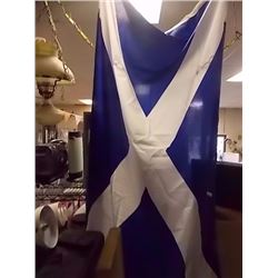 FLAG - SCOTLAND - BLUE - WHITE CROSS