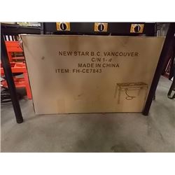 AUTO IGNITION 2 BURNER PROPANE COOKER - IN BOX