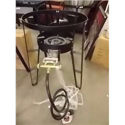 HIGH PRESSURE BURNER - 28" TALL - DUAL PROPANE ELEMENT