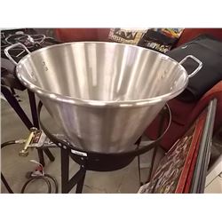 STAINLESS STEEL POT - 21" DIAM X 12" DEEP