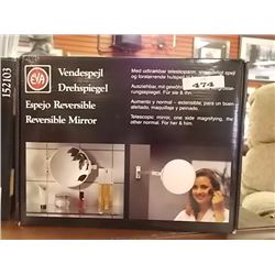 MAKE-UP MIRROR - NEW - REVERSABLE