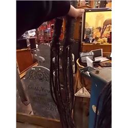 LEATHER WHIP - CAT'O 9 - 5 STAND- 2 TTL