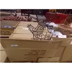 DISPLAY - CASE OF NEW MERCHANDISE - METAL WALL HANGINGS