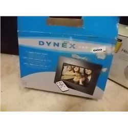DIGITAL PICTURE FRAME - CHECK FOR CHIP INSIDE NOT INCLUDED - 7"