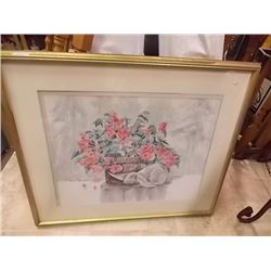 PICTURE-SIGNED HELEN PAUL 28"x34"