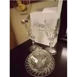 LOT OF ASSORTED - DESIGNER CANDLE HOLDERS AND MORE 4 PC TTL