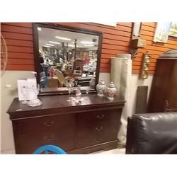 NEW DRESSER - 6 DRAWER - WITH MIRROR