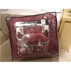 BED IN A BAG - QUEEN - NEW - 7 PC REVERSABLE