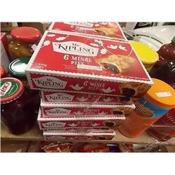 MINCE MEAT PIES - "MR.KIPLING" PAKAGE OF 6 MEAT PIES - 6 BOX PER LOT