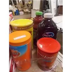 LOT OF NEW FOOD ITEMS- METAMUSIL, CRANBERRY JUICE AND MORE