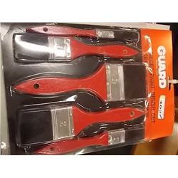 NEW PAINT BRUSHES - 5 PC PKG - 2/LOT (ON RED CARD)