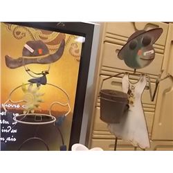 WROUGHT IRON PLANT HOLDERS - 2 TTL