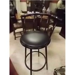 BAR STOOL- SWIVEL- AS-IS