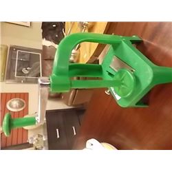 LIDDED BUTTER DISH- "CHASE JUNGLE FLOWER MADE IN FRANCE"