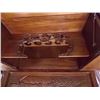 Image 3 : ORIENTAL BAR- WOOD CARVED  -- AS IS  RETAIL VALUE $2000- 3500