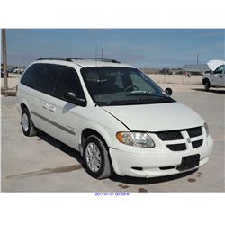 2001 - DODGE GRAND CARAVAN