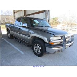 2001 - CHEVROLET SILVERADO 1500
