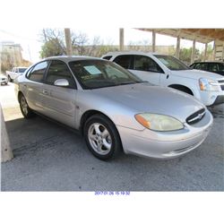 2002 - FORD TAURUS / REBUILT SALVAGE