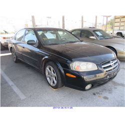 2002 - NISSAN MAXIMA