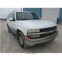 2001 - CHEVROLET TAHOE