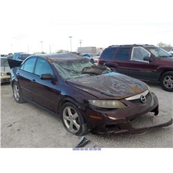 2008 - MAZDA MAZDA6 // SALVAGE TITLE