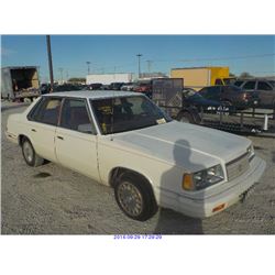 1987 - PLYMOUTH CARAVELLE