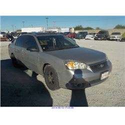2007 - CHEVROLET MALIBU
