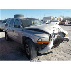 2002 - DODGE DURANGO // REBUILT SALVAGE