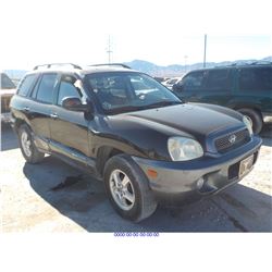 2002 - HYUNDAI SANTA FE // REBUILT SALVAGE