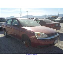 2005 - CHEVROLET MALIBU