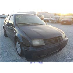 2001 - VOLKSWAGEN JETTA