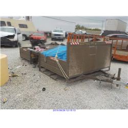 2015 - HOMEMADE TRAILER // BILL OF SALE