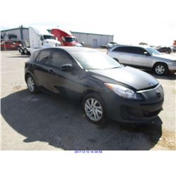 2012 - MAZDA 3// SALVAGE TITLE