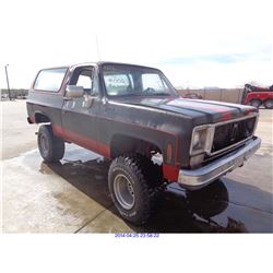 1979 - CHEVROLET BLAZER