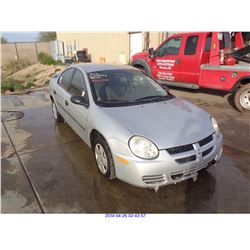 2004 - DODGE NEON