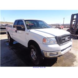 2005 - FORD F150 // SALVAGE