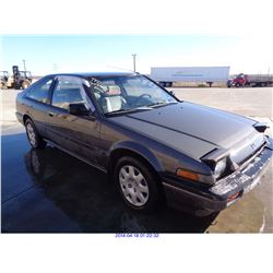 1987 - HONDA ACCORD