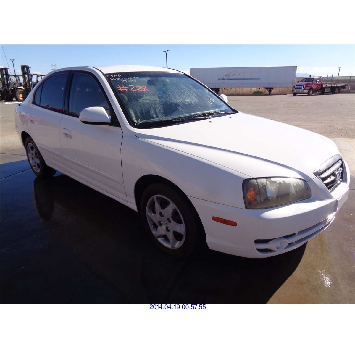 Hyundai elantra 2004 года