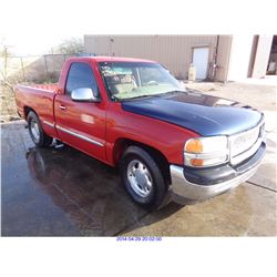 2001 - GMC SIERRA