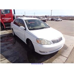 2005 - TOYOTA COROLLA