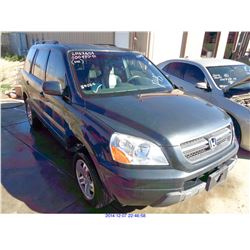 2003 - HONDA PILOT
