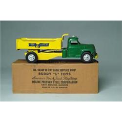 LARGE P.S. BUDDY "L" DUMP TRUCK W/OB