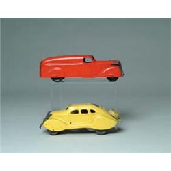 LOT OF TWO PRESSED STEEL VEHICLES