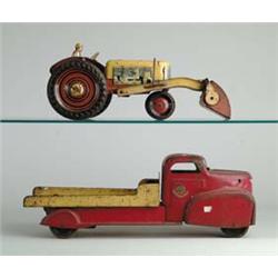 LOT OF 2 MARX PRESSED STEEL TOYS