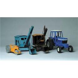 LOT OF 4 CONSTRUCTION/TRACTOR TOYS