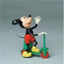 MICKEY MOUSE & SCOOTER WINDUP TOY