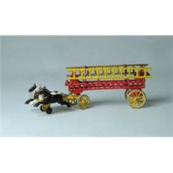 C. I. HUBLEY HORSE DRAWN FIRE & LADDER TRUCK