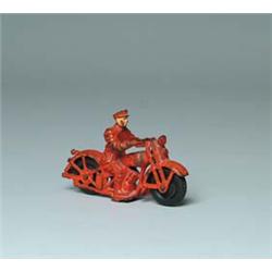 C. I. MOTORCYCLE WITH RIDER