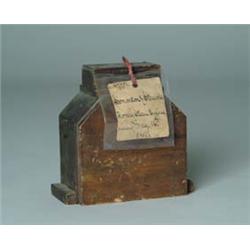 PATENT MODEL: ROTARY STEAM ENGINE BY SIMONTON & STRUBLE